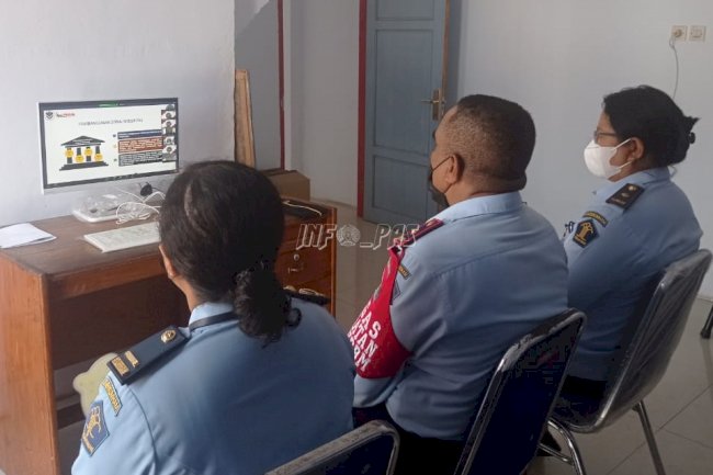 Kejar Predikat WBK/WBBM, UPT Pemasyarakatan Ikuti Workshop Pengisian & Penilaian LKE ZI