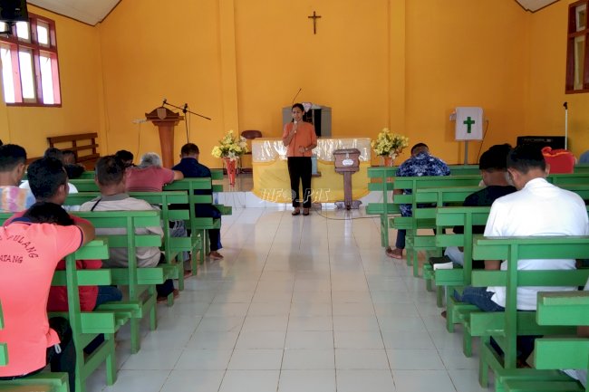 Tingkatkan Ketaqwaan & Keimanan, WBP Nasrani Dibekali Bimbingan Kerohanian