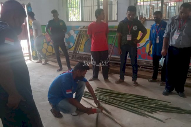 WBP Lapas Ambon Antusias Ikuti Pelatihan Manufaktur