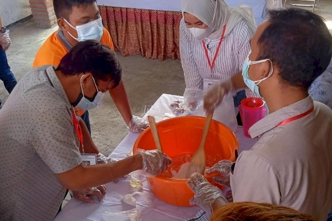 20 Klien Bapas Kediri Mahir Produksi Sampo Kendaraan