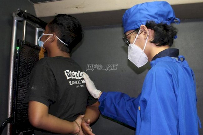 100 WBP Lapas Jember Jalani Skrining TB dengan Chest X-Ray