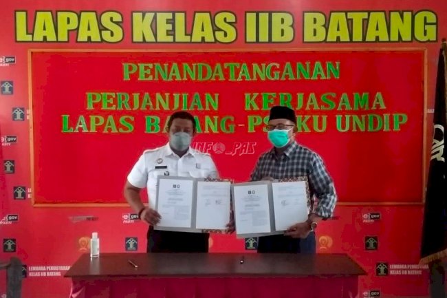 Kalapas Batang Teken MoU dengan PSDKU Undip