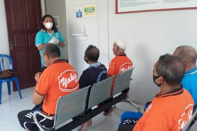 WBP Lansia Lapas Piru Kembali Jalani MCU