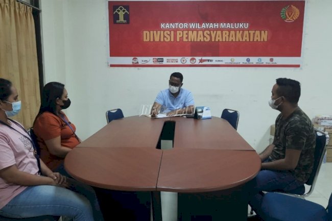 Terima PK Bapas Ambon, Kadivpas Bahas Kepengurusan IPKEMINDO Maluku