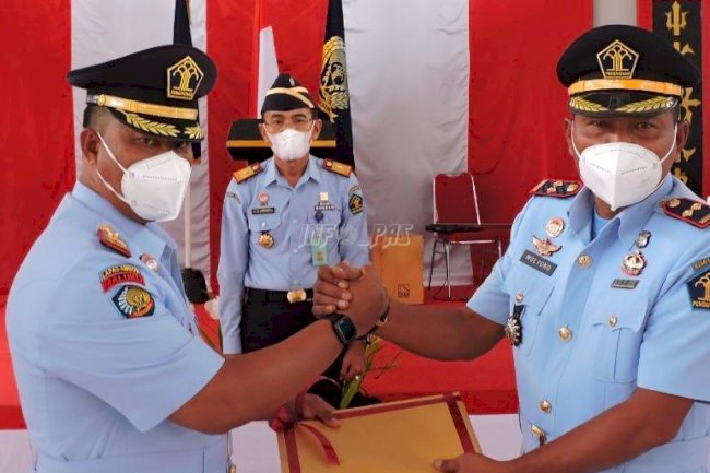 Tongkat Estafet Kepemimpinan Lapas Ambon Resmi Berpindah