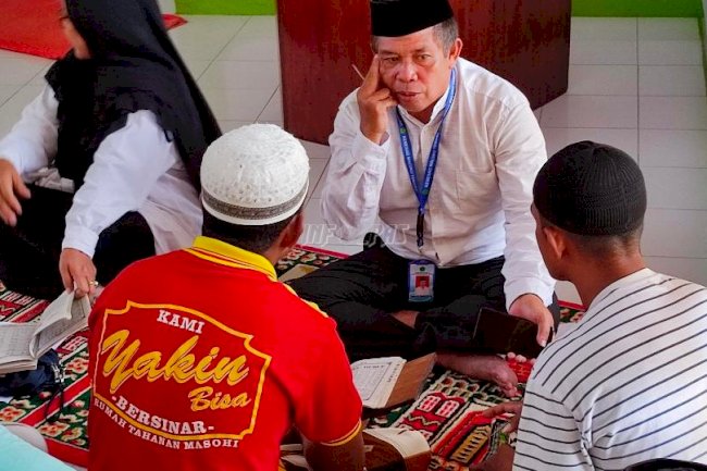 WBP Rutan Masohi Dapat Bimbingan Keagamaan dari Kemenag Malteng