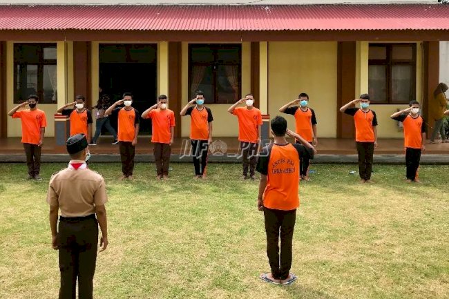 Pelatihan PBB Tingkatkan Kekompakan dan Kedisiplinan Anak LPKA Ambon