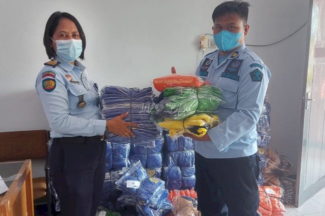 Penuhi Hak Dasar WBP, Lapas Ambon Tambah Stok Baju WBP