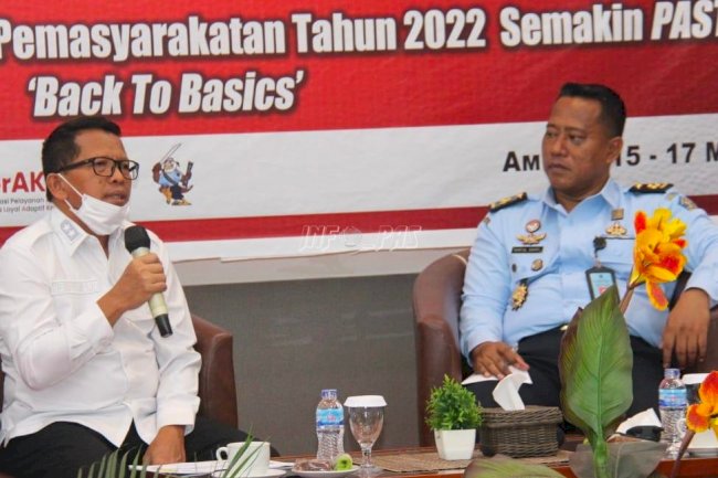 Satukan Visi Misi, Pemasyarakatan Maluku Gelar Rakernispas