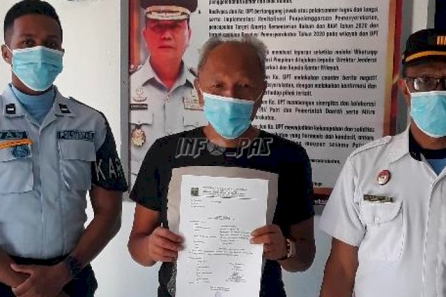 Lewati Batas Masa Penahanan, 1 Tahanan Lapas Wahai Dilepas