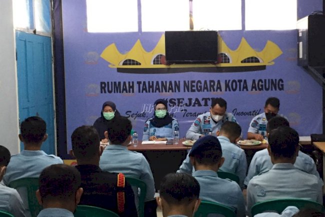 Karutan Kota Agung Minta Petugas-WBP Ciptakan Keharmonisan