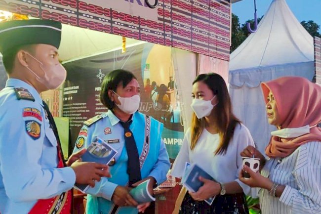 Bapas Saumlaki Perkenalkan Diri ke Masyarakat Lewat Bazar MTQ