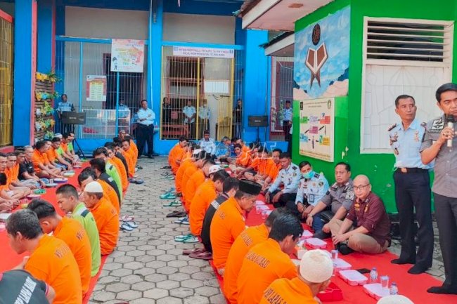 WBP Lapas Baubau Antusias Ikuti Penamas