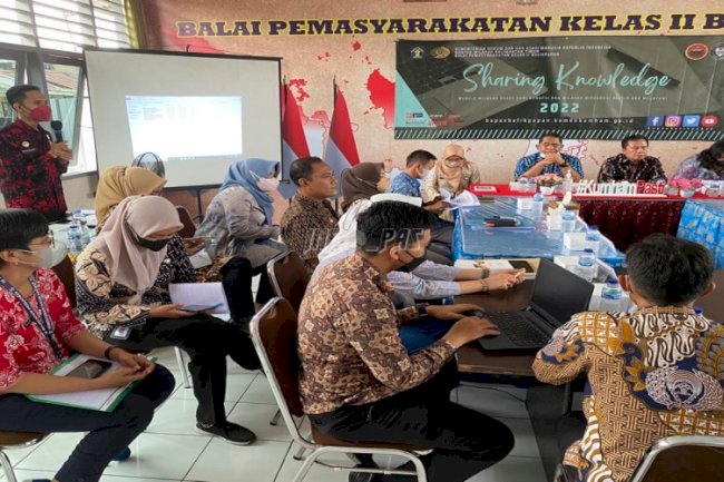 Bapas Balikpapan & Bapas Samarinda Sharing Knowledge Pembangunan ZI