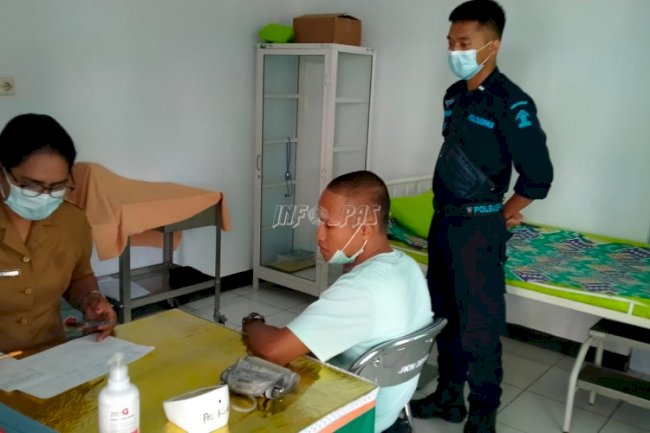 Lapas Wonreli Periksakan Kesehatan WBP ke Puskesmas Wonreli