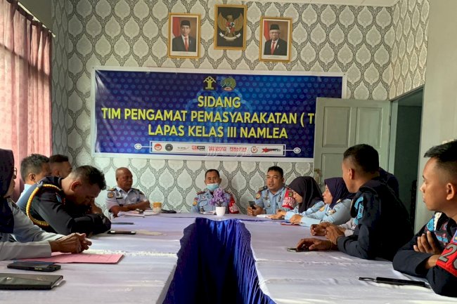 Perkuat Pengamanan, Kalapas Namlea Kembali Ingatkan 3+1 Kunci Pemasyarakatan Maju