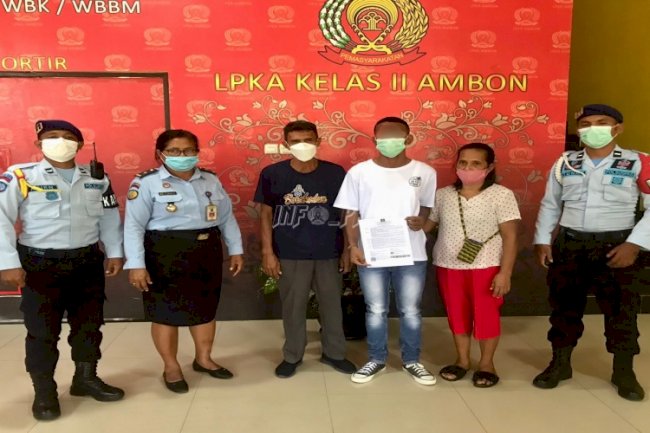 Satu Anak LPKA Ambon Jalani Pelatihan Kerja