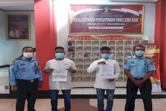 2 WBP Lapas Ambon Jalani PB