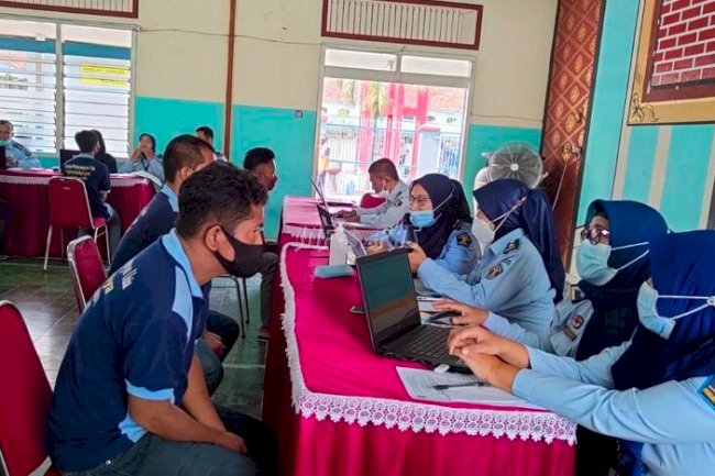 PK Bapas Kediri Gelar Asesmen ISPN Bagi WBP Lapas Blitar