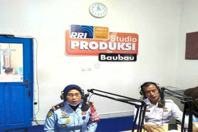 Kabapas Baubau Mengudara Bersama RRI Baubau