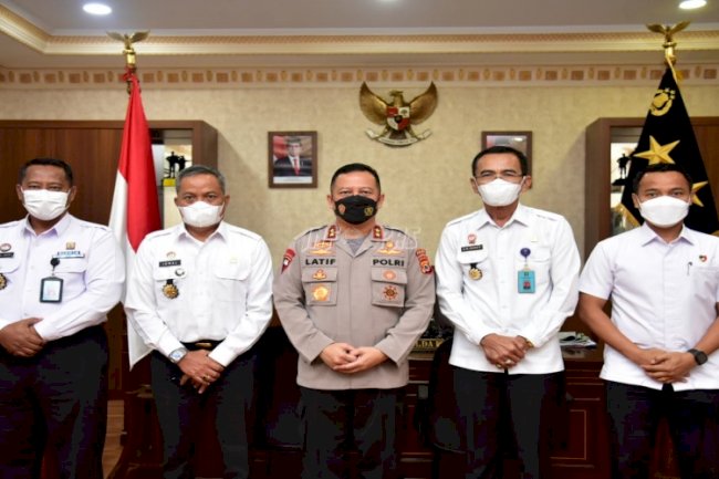 Bahas Penanganan Hukum, Jajaran Pemasyarakatan Maluku Sambangi Sejumlah APH