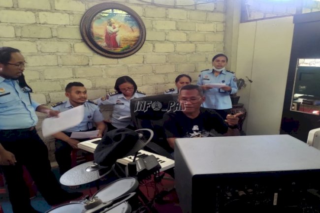 Asah Minat & Bakat Bermusik, Petugas Bapas Ambon Masuk Dapur Rekaman