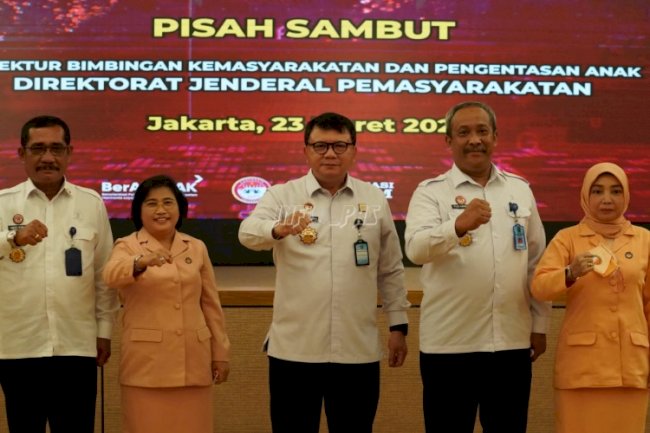 Penyegaran Organisasi, Ditjenpas Gelar Pisah Sambut Direktur Bimkemas PA