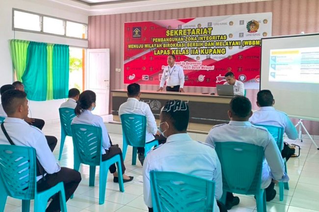 Lapas Kupang Sosialisasikan Instrumen Penilaian Pembinaan Narapidana