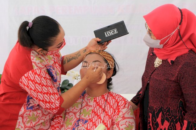 Implementasi Pembinaan, WBP LPP Semarang Jadi Mentor PIPAS Jateng