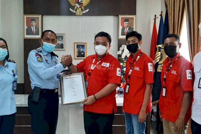 Gelar Aksi Donor Darah, Lapas Ambon Dapat Penghargaan PMI Kota Ambon
