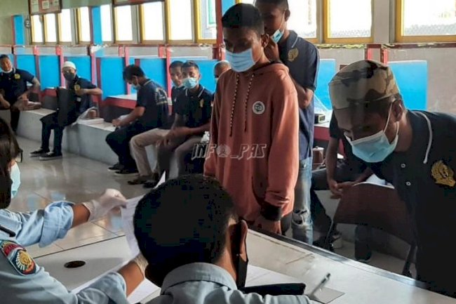 Lapas Ambon Terima 20 Narapidana Baru