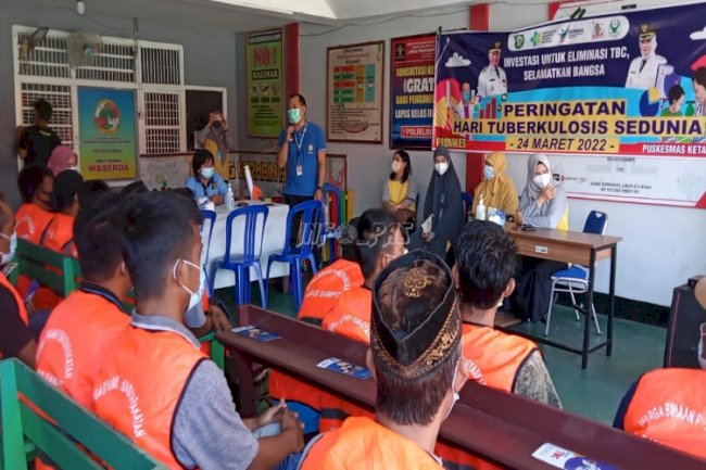 Lapas Sampit-Dinkes Kotim Peringati Hari TBC Sedunia
