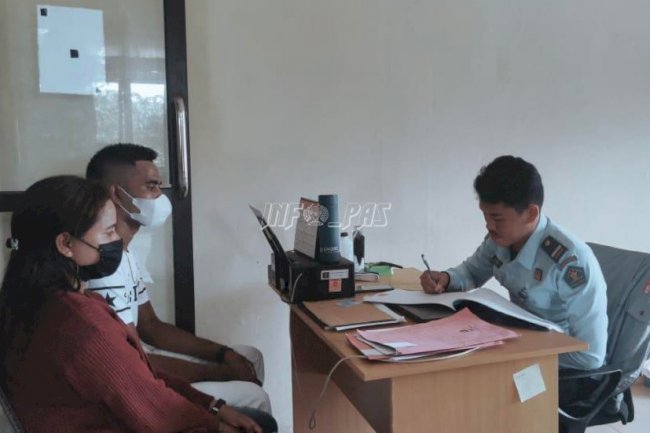 Kembali Terima 2 WBP, APK Bapas Saumlaki Tekankan Hal Ini