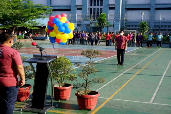 Porsenap Bangkitkan Semangat & Sportivitas WBP