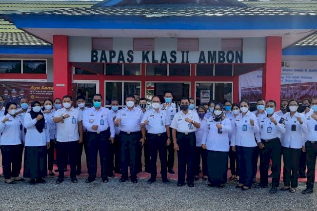 UPT Pemasyarakatan Maluku Disambangi PK Utama