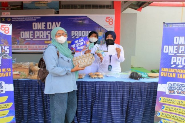 "One Day, One Prison’s Product", Ajang Promosikan Produk WBP