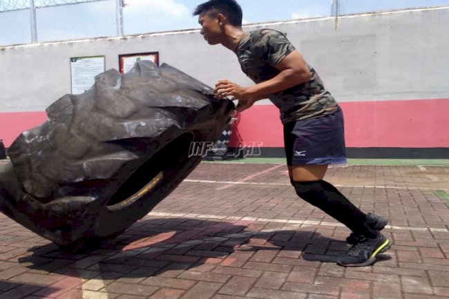 Crossfitt Challenge, Kalapas Batang Adu Kuat dengan Petugas & WBP