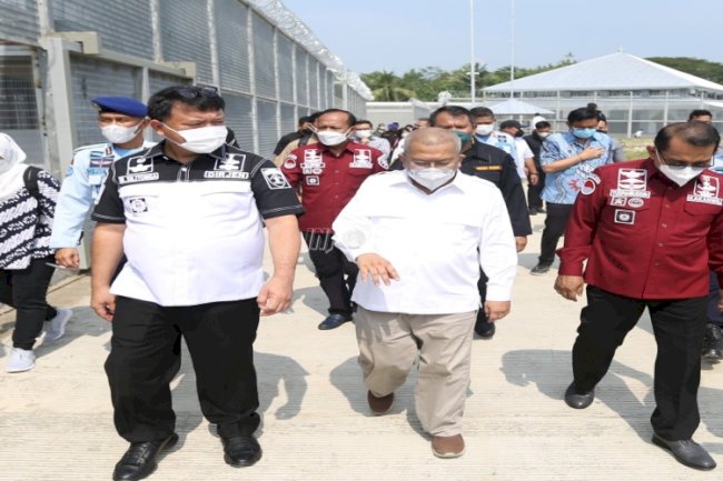 Deputi Bidang Politik, Hukum, dan Keamanan Bappenas Kagumi Proses Revitalisasi di Pulau Nusakambangan