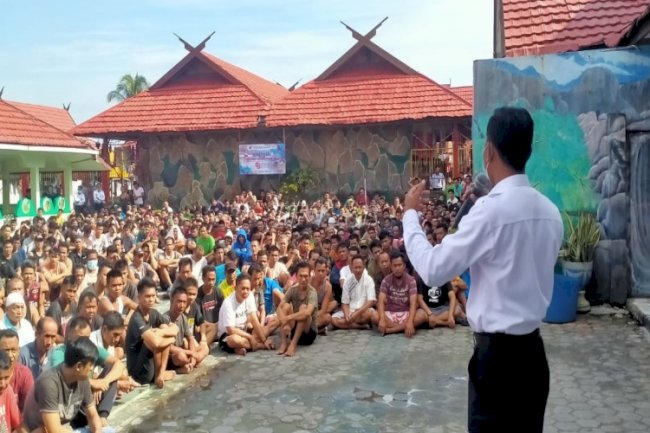 Jelang Ramadan, Ini Pesan Kalapas Sampit kepada WBP & Keluarga WBP