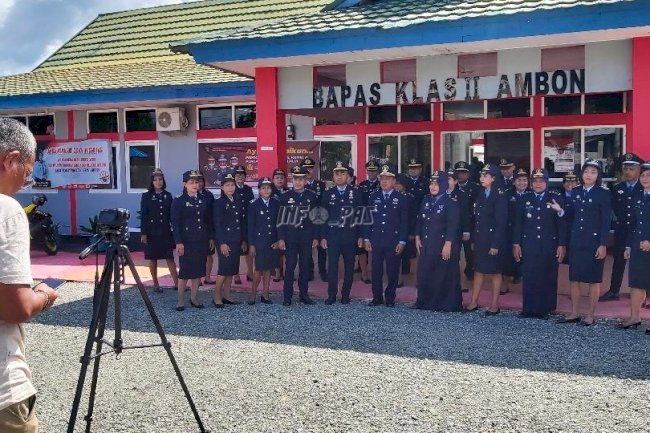 Kenalkan Diri ke Masyarakat, Bapas Ambon Syuting Video Klip