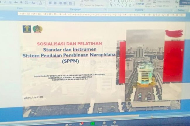 Wali Pemasyarakatan & Operator SPPN Wilayah Maluku Ikuti Sosialisasi Penilaian WBP