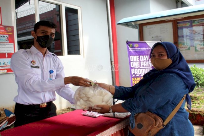Pemasyarakatan Promosikan Produk WBP pada "One Day, One Prison’s Product"