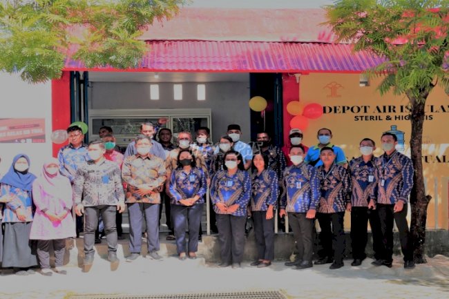 Lapas Tual Mulai Operasikan SAE Depot Air Isi Ulang