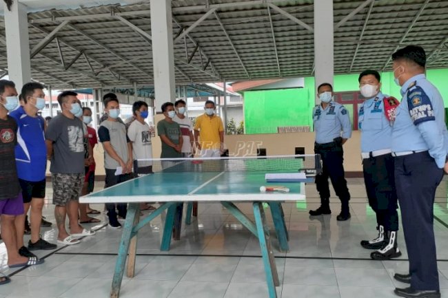 Plh. Karutan Manado Pastikan Porsenap Berjalan Lancar