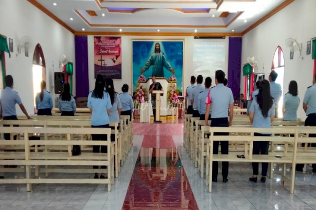 Rutan Manado Gelar Ibadah Persekutuan Oikumene 