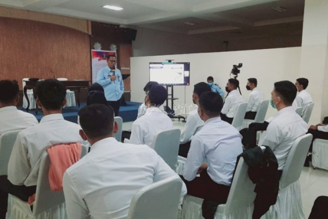 Kadivpas Kenalkan Tusi Pemasyarakatan kepada 155 CPNS Kemenkumham Maluku