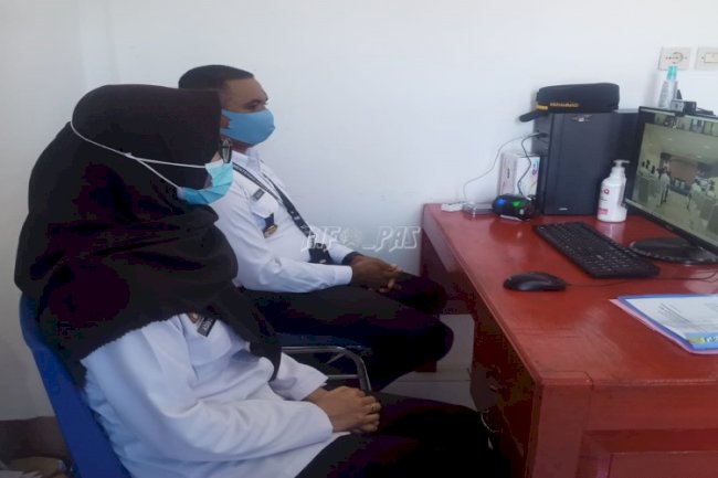 Tingkatkan Tusi & Kompetensi, UPT Pemasyarakatan Maluku Ikuti Sejumlah Webinar