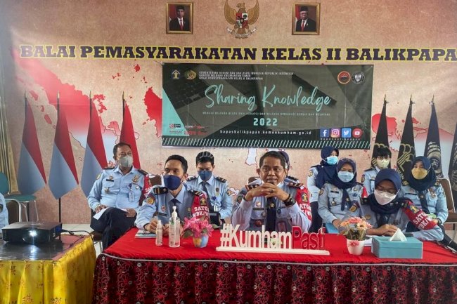 Bapas Balikpapan Berbagi Trik dan Tips Hadapi WBK