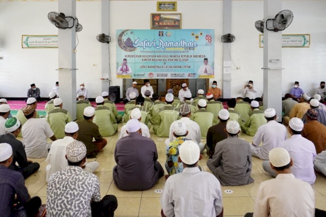 Pesan Pimti kepada WBP dalam Pekan Amaliah & Safari Ramadan 