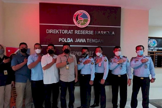 Putus Jaringan Narkoba, Lapas Semarang-Polda Jateng Jalin Koordinasi